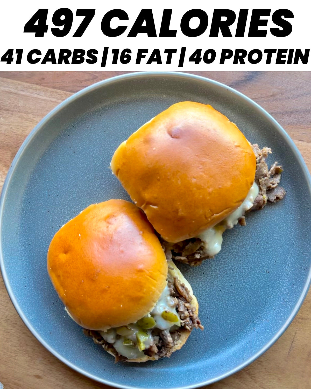 Philly Cheesesteak Slider